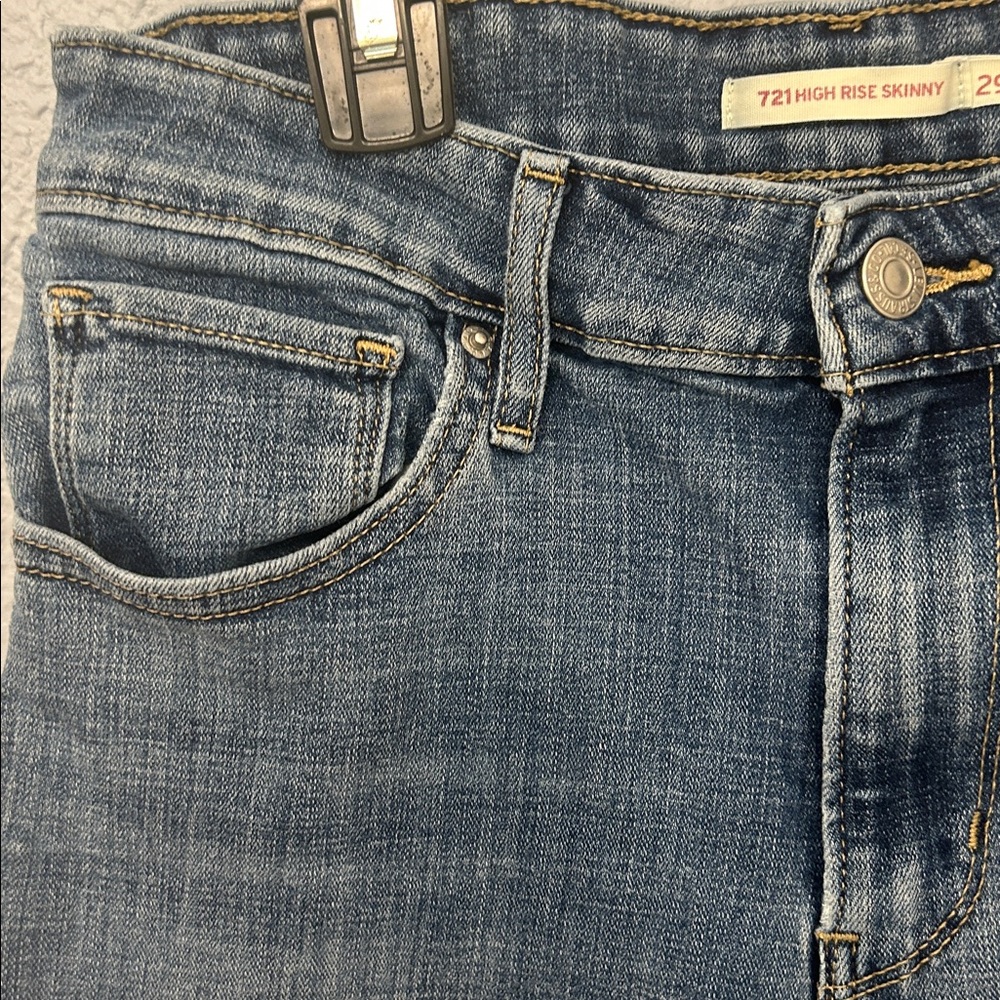 Levi Strauss Blue Jeans - Picture 3 of 8